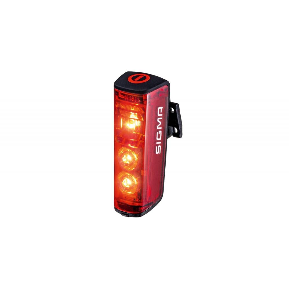 Фонарь 4-015110 Blaze Flash w/brake light задний USB фонарь, 3 режима. SIGMA NEW 4-015110