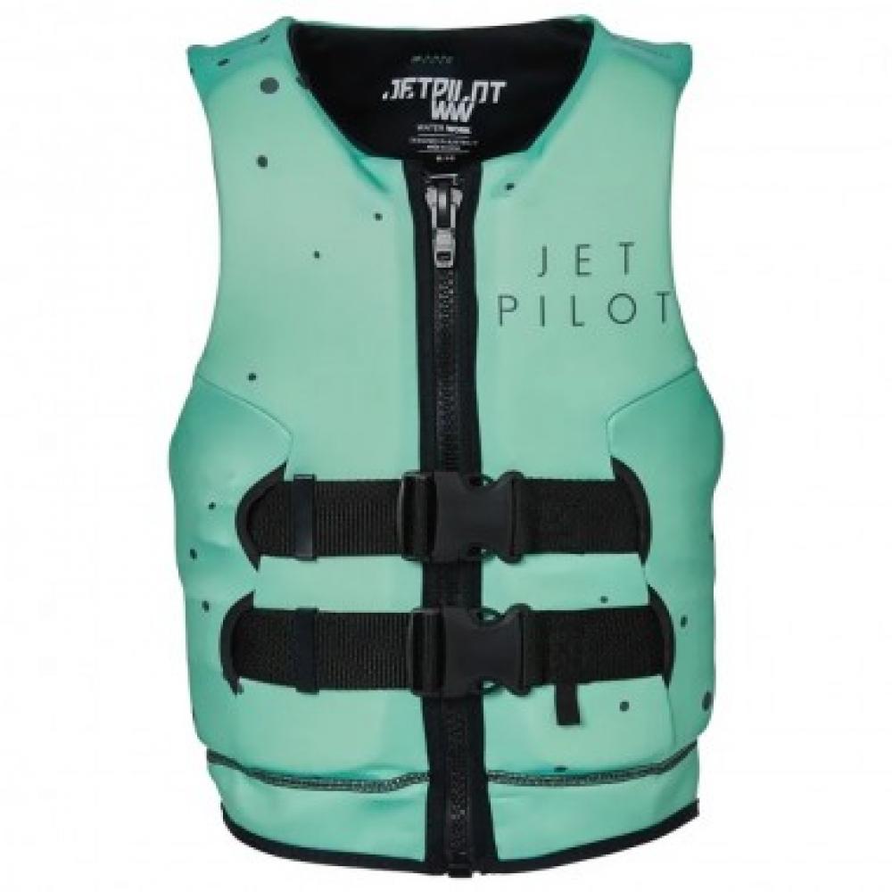 Спасательный жилет неопрен детский Jetpilot Cause Youth ISO 50N Neo Vest Girl mint S24 (2405402, 168 24-090000016