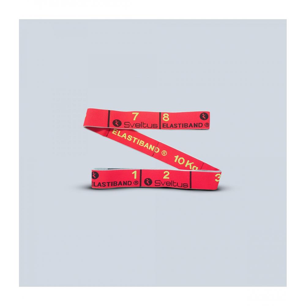 Фитнес-резинка SVELTUS Elastiband red 10 kg scabbard 05-0006