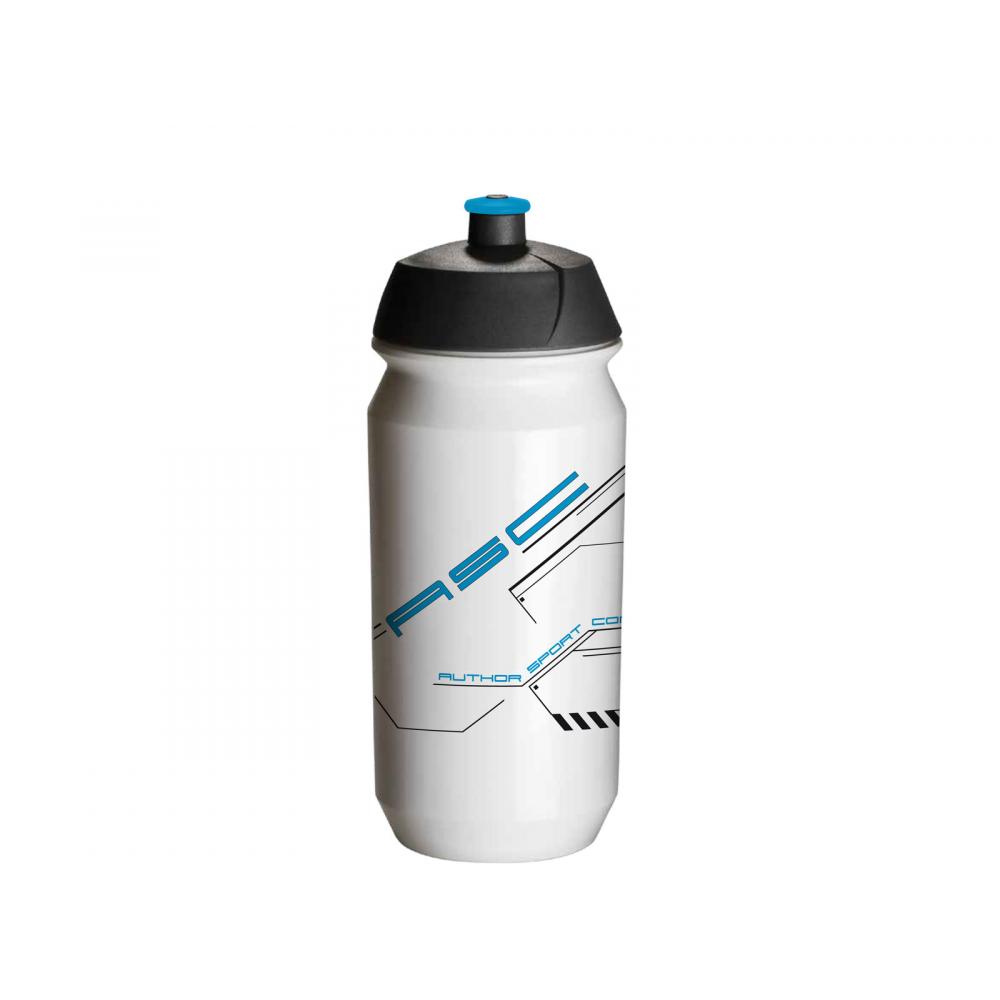 Фляга 8-14064018 100% биопластик. AB-Tcx-Shiva X9 0.6л бело-синяя TACX/AUTHOR 8-14064018