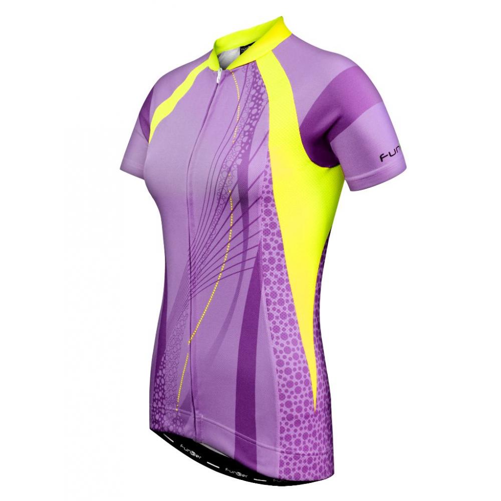 Велофутболка 15-202 женская WJ782 Purple Pro сиреневая L Funkier 15-202