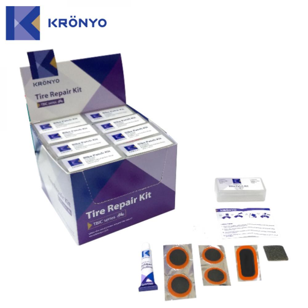 Аптечка 6-170070 TBIC-07 "МИНИ УПАКОВКА" 5 заплаток+клей 5мл+шкурка KRONYO (Тайвань) 6-170070