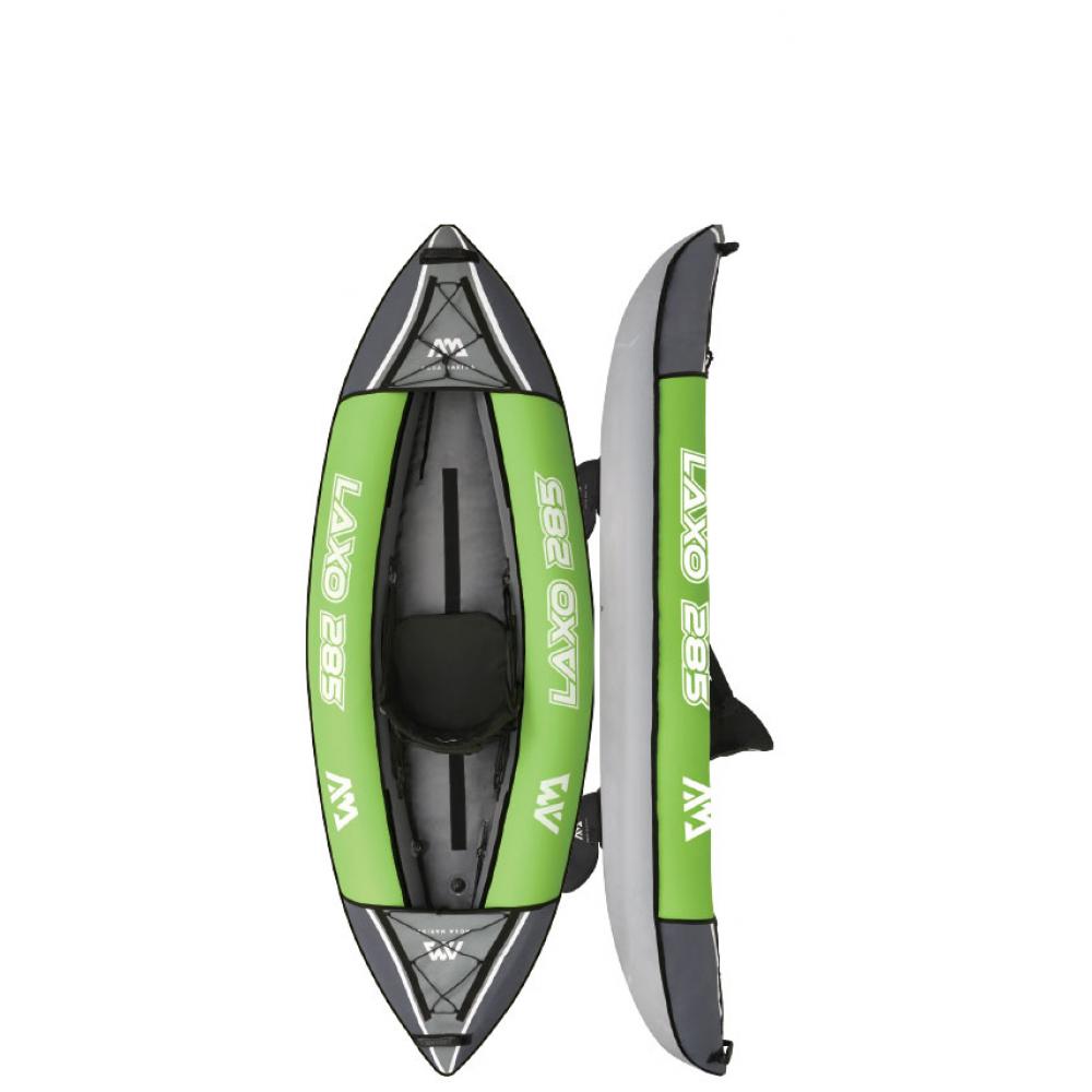 Каяк надувной одноместный с веслом AQUA MARINA Laxo-285 9'4" S21 21-070000141