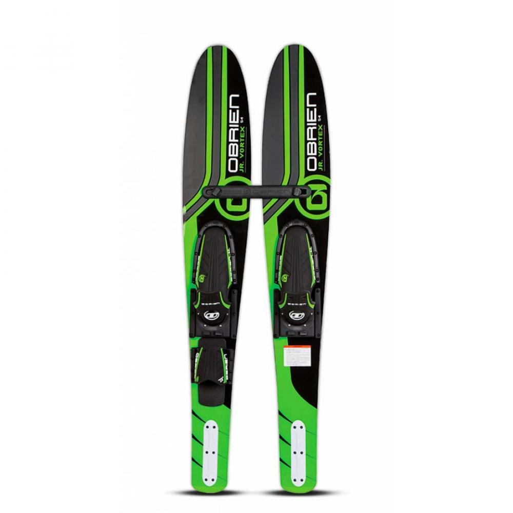 Лыжи парные прогулочные детские O'Brien VORTEX 54" GREEN W/JR X7 26-0800000034