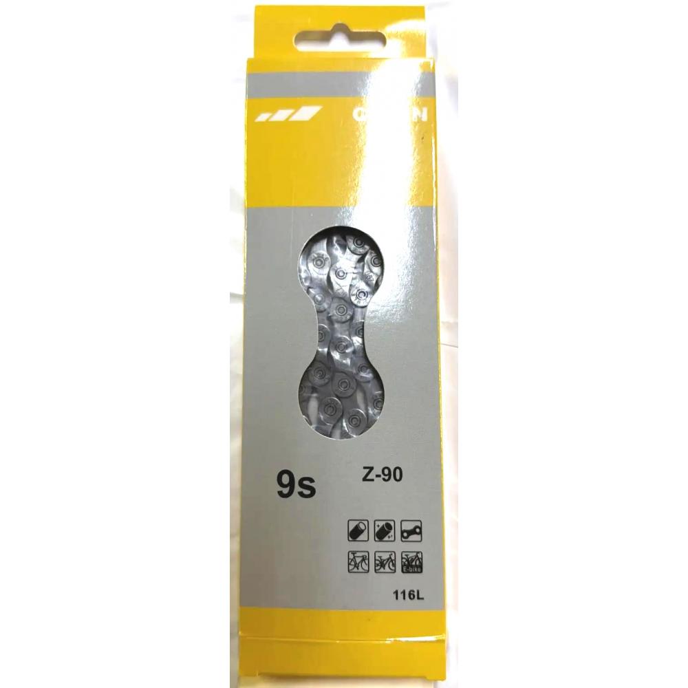 Цепь 00-170130 1/2"х11/128" 116зв. с замком в коробке 9 скоростей CHAIN 9S Z-90 00-170130