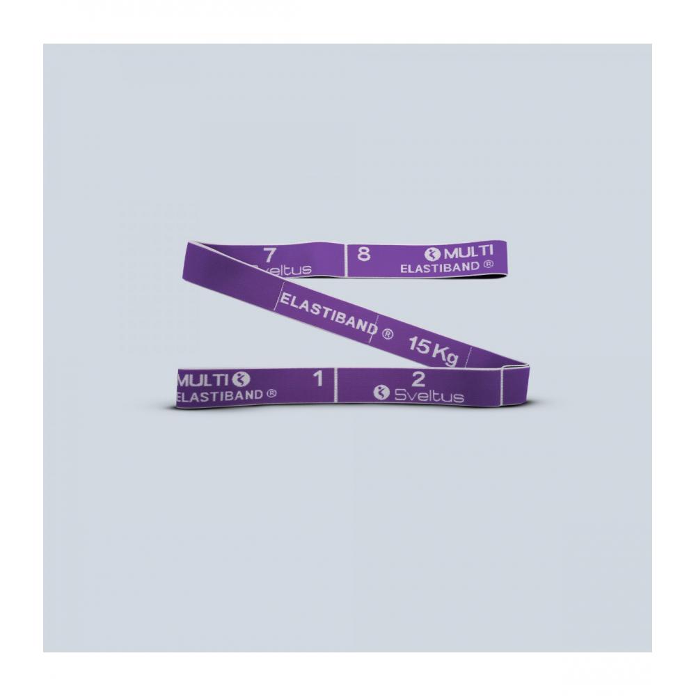 Фитнес-резинка SVELTUS Multi Elastiband purple 15 kg scabbard 05-0033