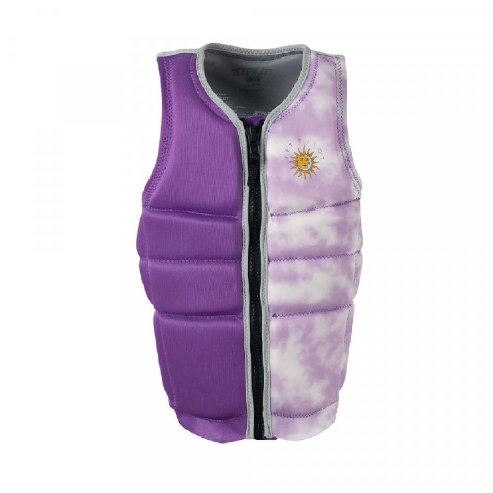 Спасательный жилет неопрен детский Jetpilot Girls Import F/E Neo Vest purple S23 (2302606, 176 cm, S 24-080000044