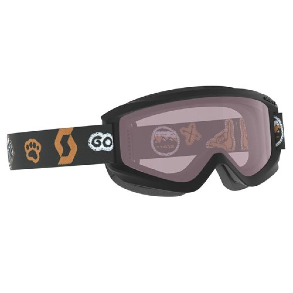 Горнолыжная маска Jr Agent black/orange/enhancer ES271829-1009004