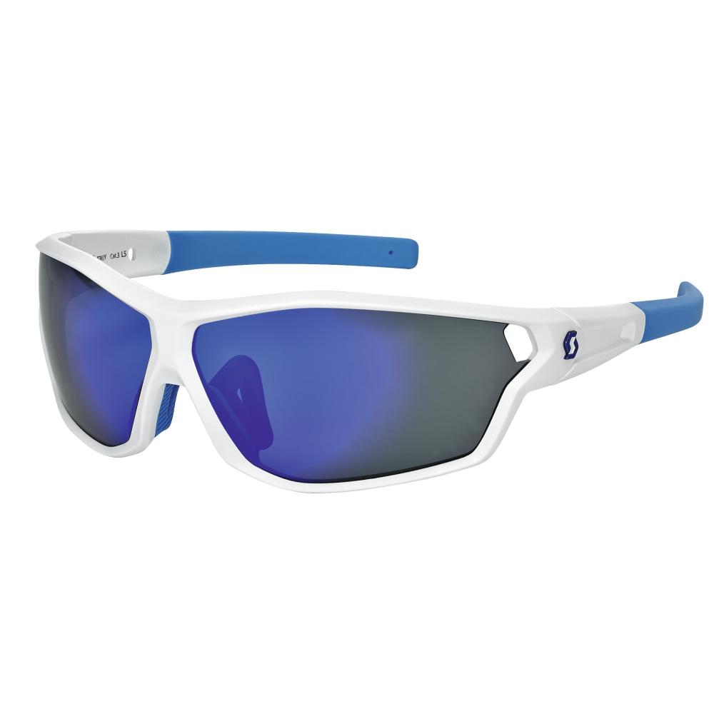 Очки Scott Leap Full Frame white mat/blue blue chr 31-14-235513-WB