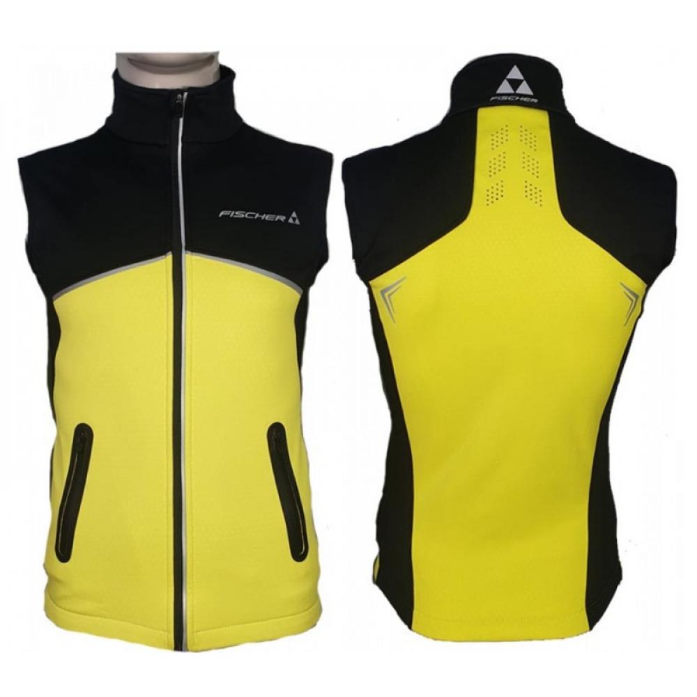 Дет.жилет Softshell (черно-лим.) (158) GR8131-101158