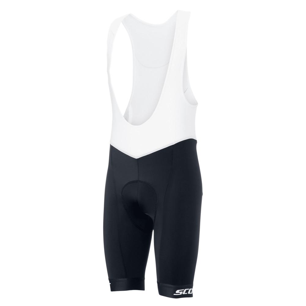 Шорты SCOTT (с лямк.) Endurance ++ (black/white) (XXL) 2026 ES424669-1007-XXL-2026