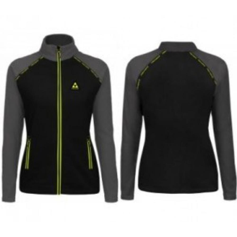 Жен.куртка Fisсher (свитер) Fleece (черн.) (S) 65-GR8067-100S