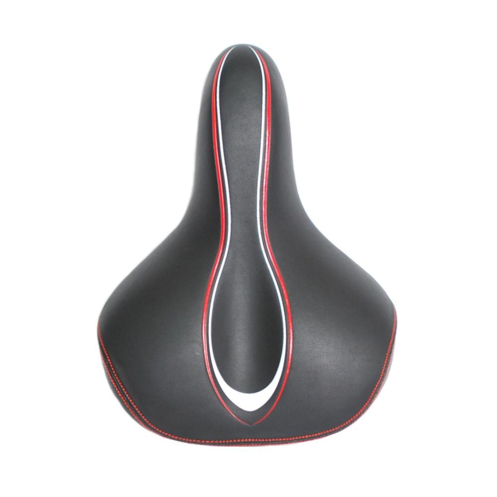 Седло 6-146217 комфорт 267х200мм VL-6217 эластомер. черное END ZONE VELO 6-146217