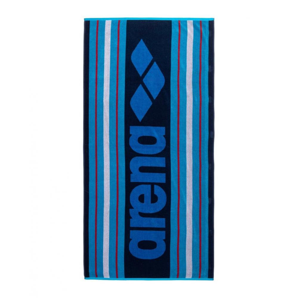 Полотенце arena velour towel navy multi 009225 780 90x180 arena 25 25-0800000142