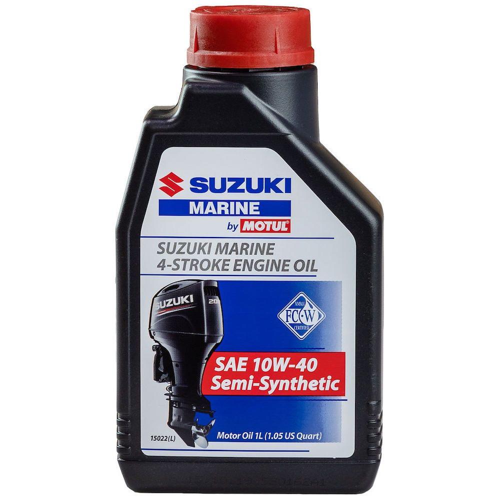 Моторное масло SUZUKI MARINE 4T 10W40 12x1L 108697 19-040000025