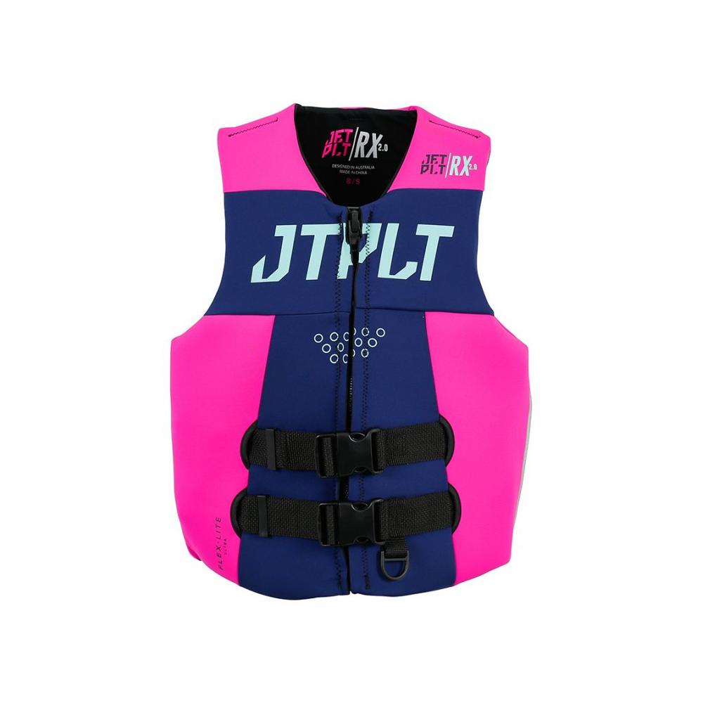 Спасательный жилет неопрен женский для гидроцикла Jetpilot RX Neo ISO 50N wms navy/pink S23 (2104604 23-050000062