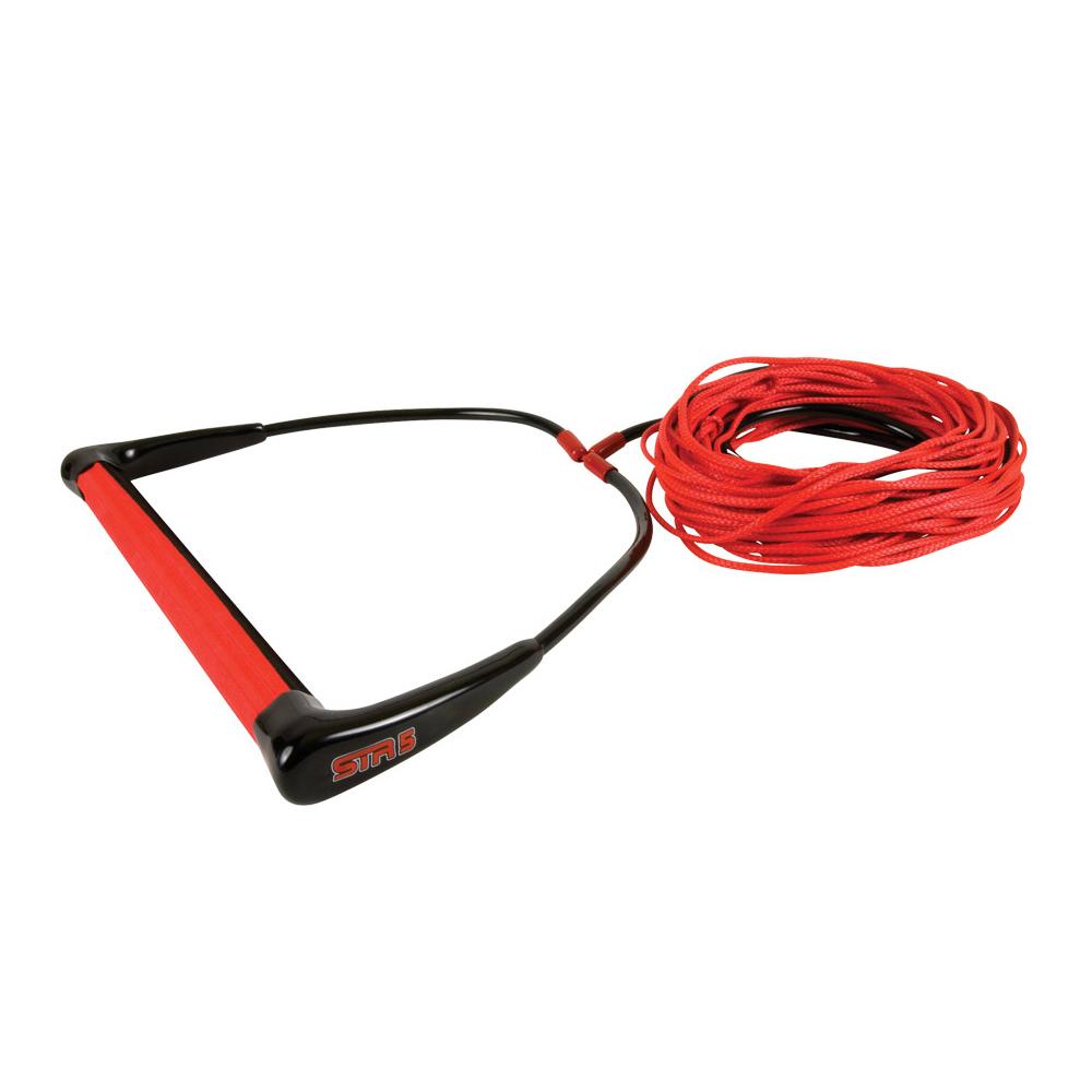 Фал с рукояткой вейкбордический Straight Line STR 5 Red S19 65' 20-080000001