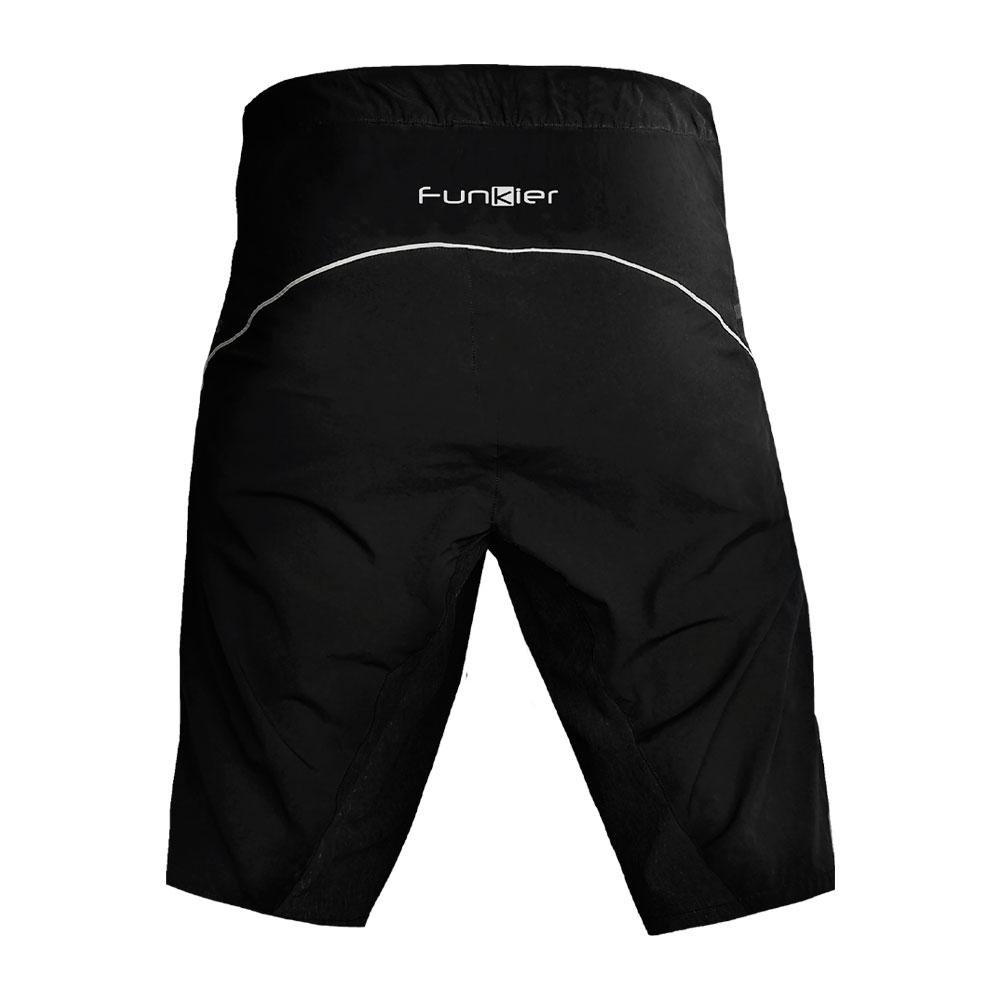 Велошорты 13-850 B-3221-2-Black Men Pro Baggy свобод. кроя без памперса черные XL FunkierBike 13-850
