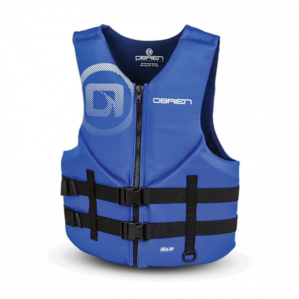 Спасательный жилет неопрен мужской O'Brien TRADITIONAL MENS BLUE S22S (2191847, XL, S22S) 23-040000189
