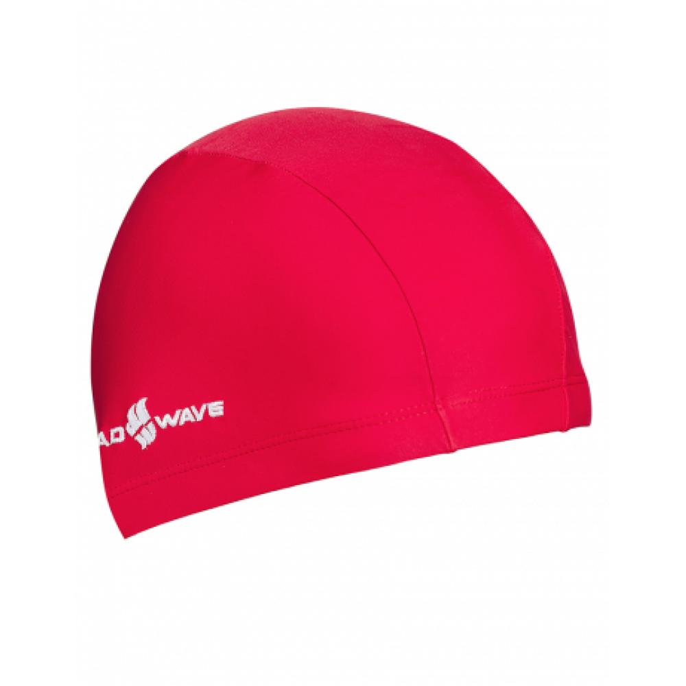 Шапочка текстильная юниорская Lycra Junior, One size. Red M0520 01 0 05W MADWAVE 23-110000132