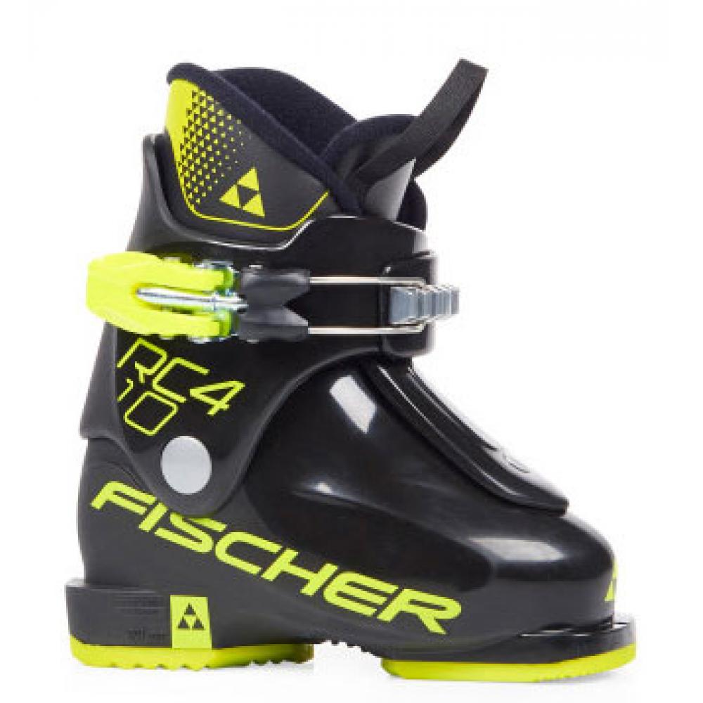 Ботинки горнолыжные FISCHER RC4 10 JR BLACK/BLACK (U19318::::16.5) 407-22U19318-165