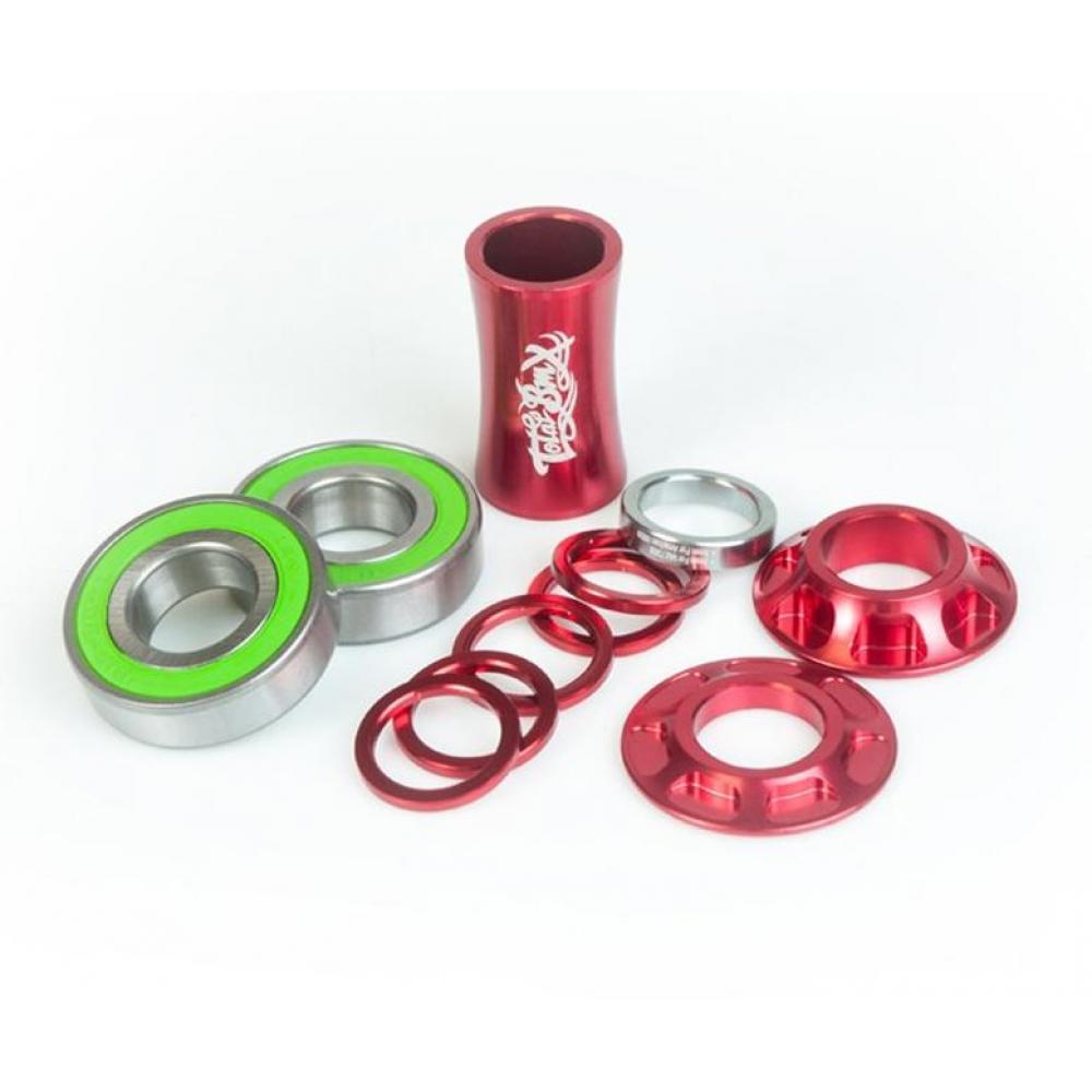 BMX Каретка TotalBMX Team Mid (22мм (красный) арт: T-BB-22-RED) 63-T-BB-22-RED