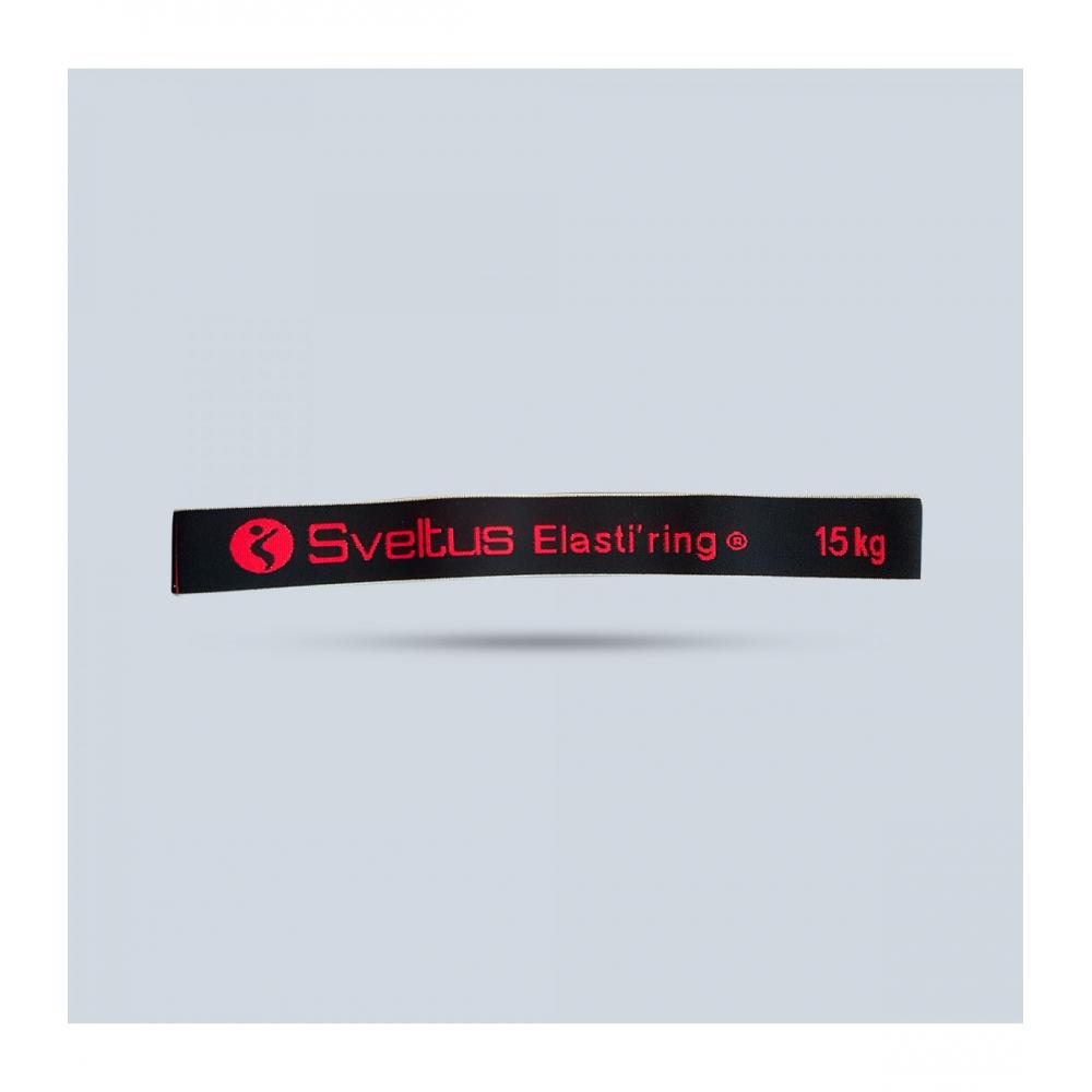 Фитнес-резинка SVELTUS Elasti'ring black 15 kg bulk 05-0155
