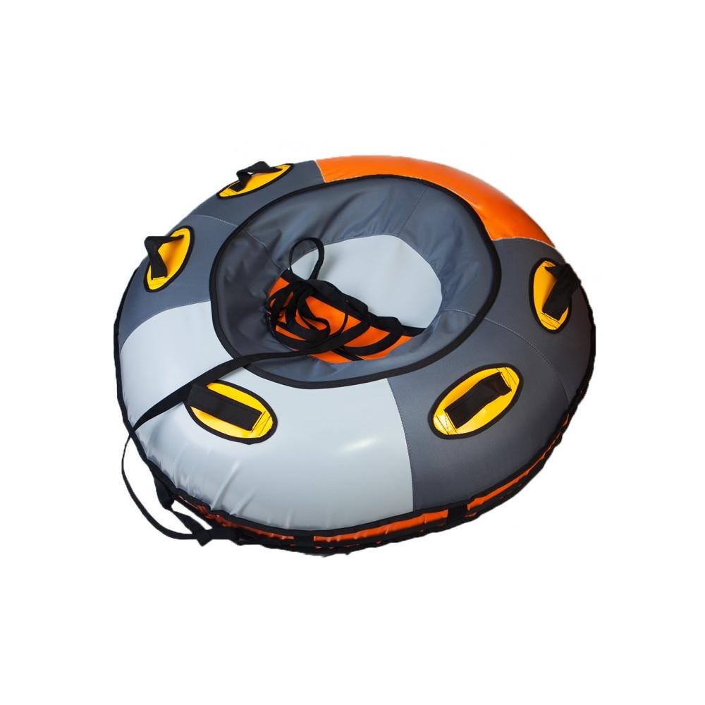Тюбинг (санки-ватрушки) 100 см New orange 6153 21-120000331