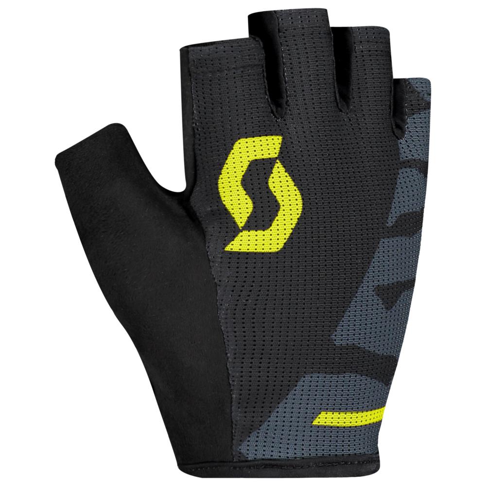 Перчатки Aspect Sport Gel к/пал dark grey/sulphur yellow (XS) 30-19-270124-5818-XS