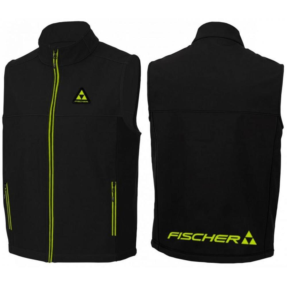 Муж.жилет Fisсher Softshell Warm (черн.) (S) 65-GR8085-100S