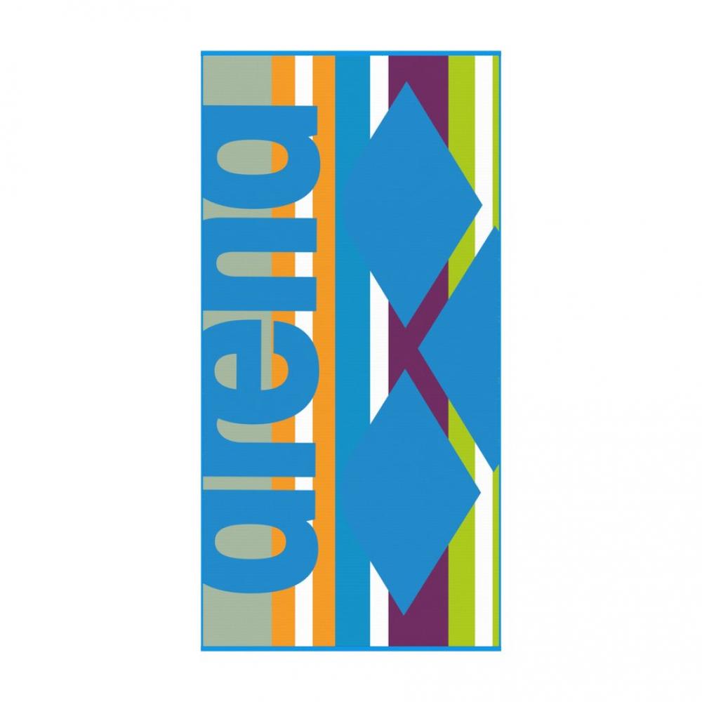 Полотенце arena big logo velour towel turquoise multi 009053 890 90x180 arena 25 25-0800000107