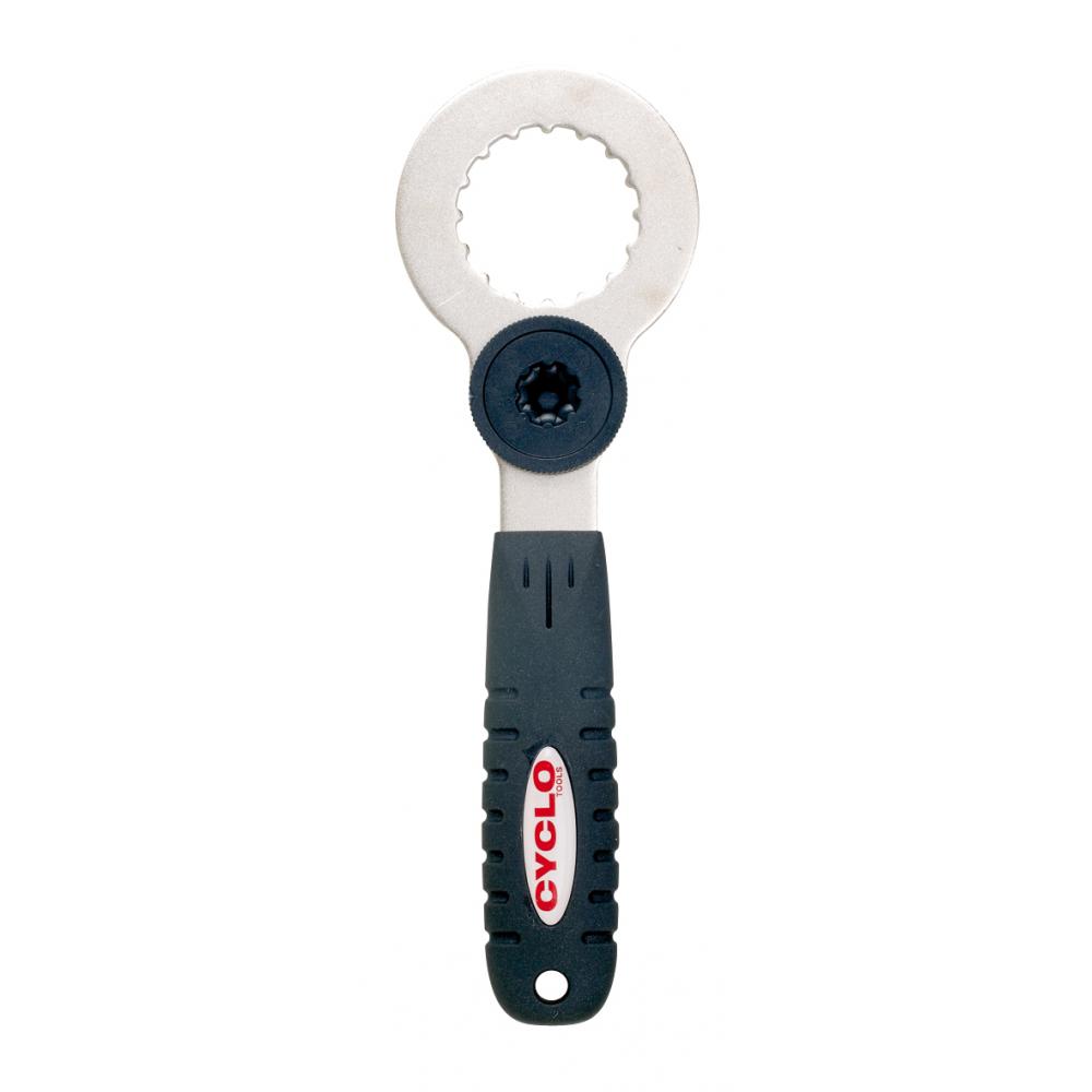 Съемник каретки 7-06399 SHIMANO HOLLOWTECH II профи с доп. насадкой с рукояткой сталь CYCLO (Англия) 7-06399