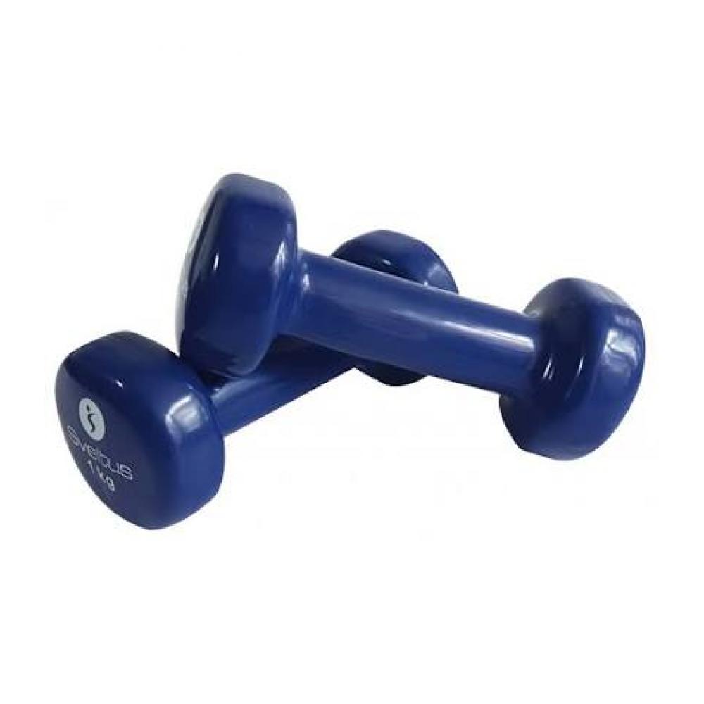Гантель виниловая SVELTUS Epoxy dumbbell 1 kg x2 05-1181