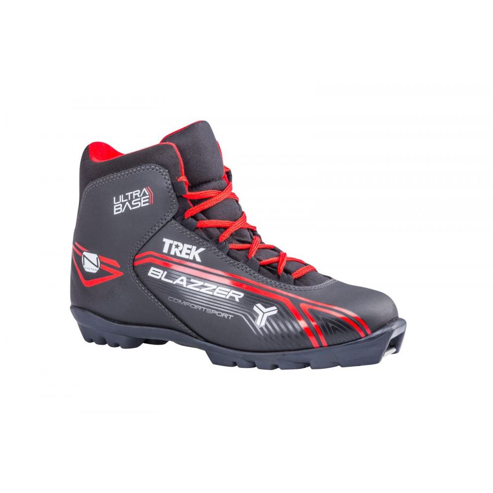 Ботинки лыжные TREK Blazzer2 черный (лого красный) N (RU46;EU47;CM30) 415-2000001