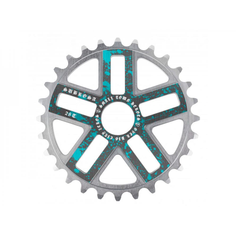 Звезда BMX Subrosa Hero (25T (серый/бирюзовый) 63-21-105359
