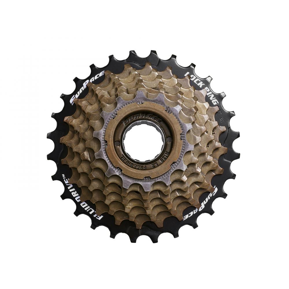 Кассета трещ  5ск. MFM2A.5DS0.2S5.BX 06-201129  M2A 5x14-28T, черн SUNRACE 06-201129