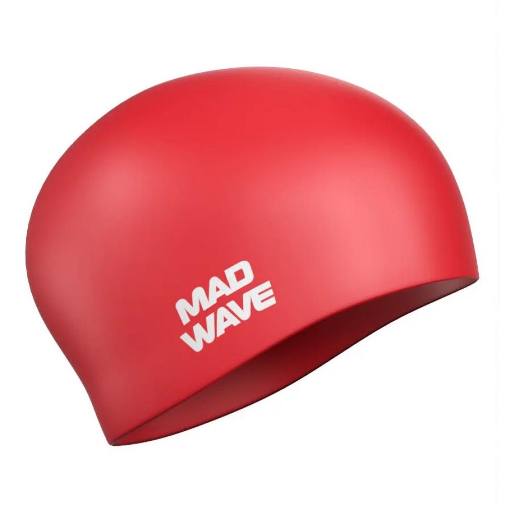 Шапочка для плавания LONG HAIR Silicone, One size, Red M0511 01 0 05W MADWAVE 22-090000093