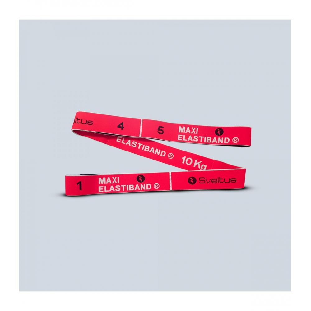Фитнес-резинка SVELTUS Maxi Elastiband red 10 kg bulk 05-0114