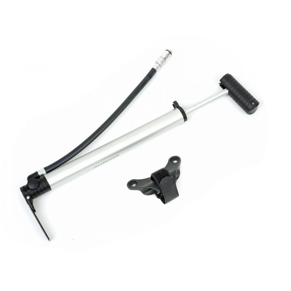 Насос 8-18101048 алюм. AAP Cross Lite шланг+ножн. упор. универс. гол-ка Т-ручка, до 8Bar/120PSI, сер 8-18101048