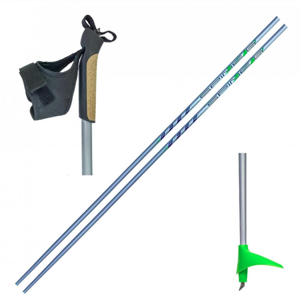 Палки лыжные SPINE X-Rider 40% Carbon 60% Fiberglas 140р 402-22XR140