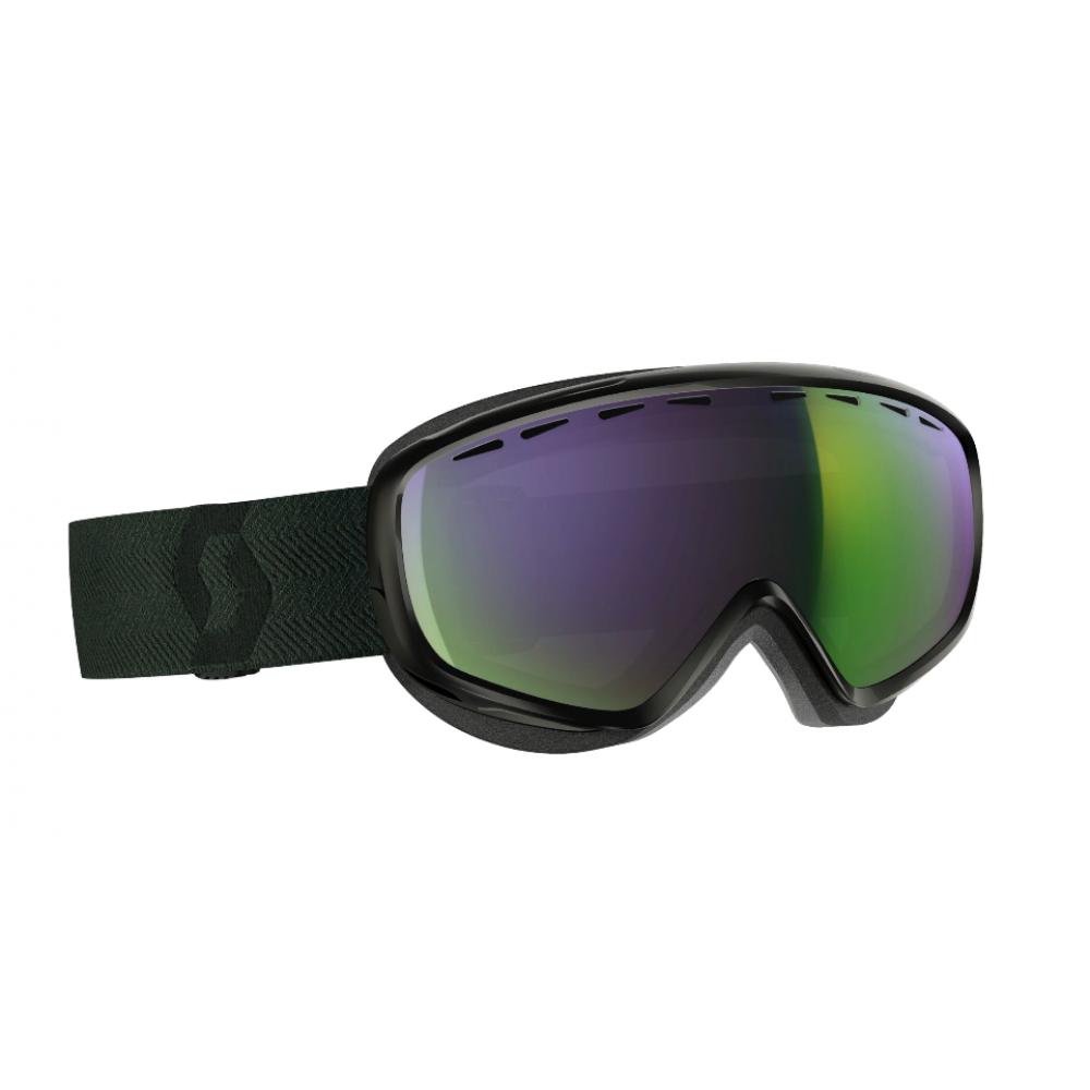 Горнолыжная маска Scott Dana black, фильтр amplifier green chrome 65-260569-0001048