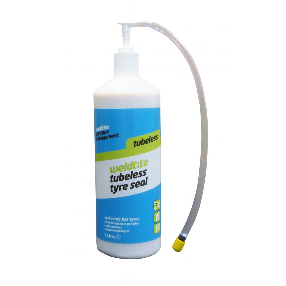 Герметик/антипрокол. 7-03093 профи TUBELESS TYRE SEALANT для бескамерных покрышек 1л WELDTITE (Англи 7-03093