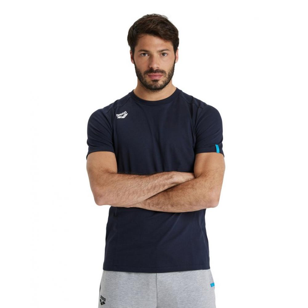 Футболка ж team t-shirt panel w navy 004892 700 m arena 24 25 ут000323818 24-1200000130