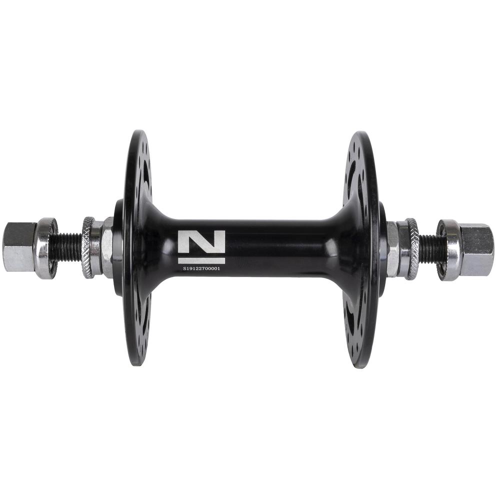 Втулка 5-326701 Singlespeed/Fixie алюминиевая передняя 32отверстия, OLD100мм, ось М9х140мм АНОДИРОВА 5-326701