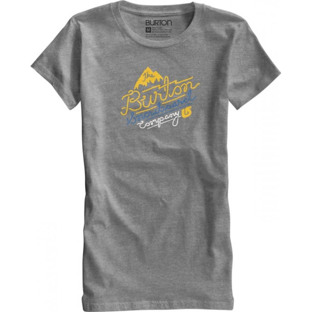 ФУТБОЛКА Ж ТРИК Burton WMN WINCHESTER SS Heather Grey XS 69-140477