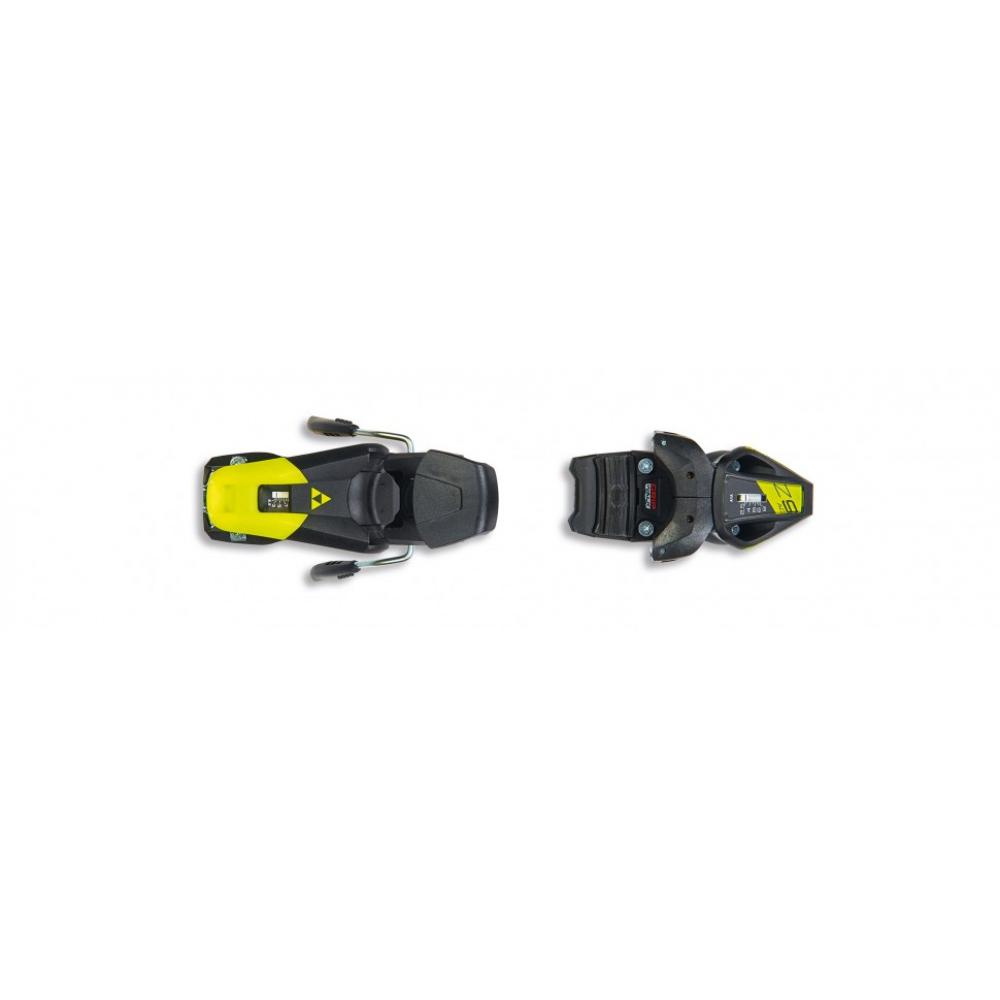 Крепления горнолыжные FISCHER RC4 Z9 GW AC BRAKE 78 [J] SOLID BLACK/YELLOW (T80020) 407-22T80020