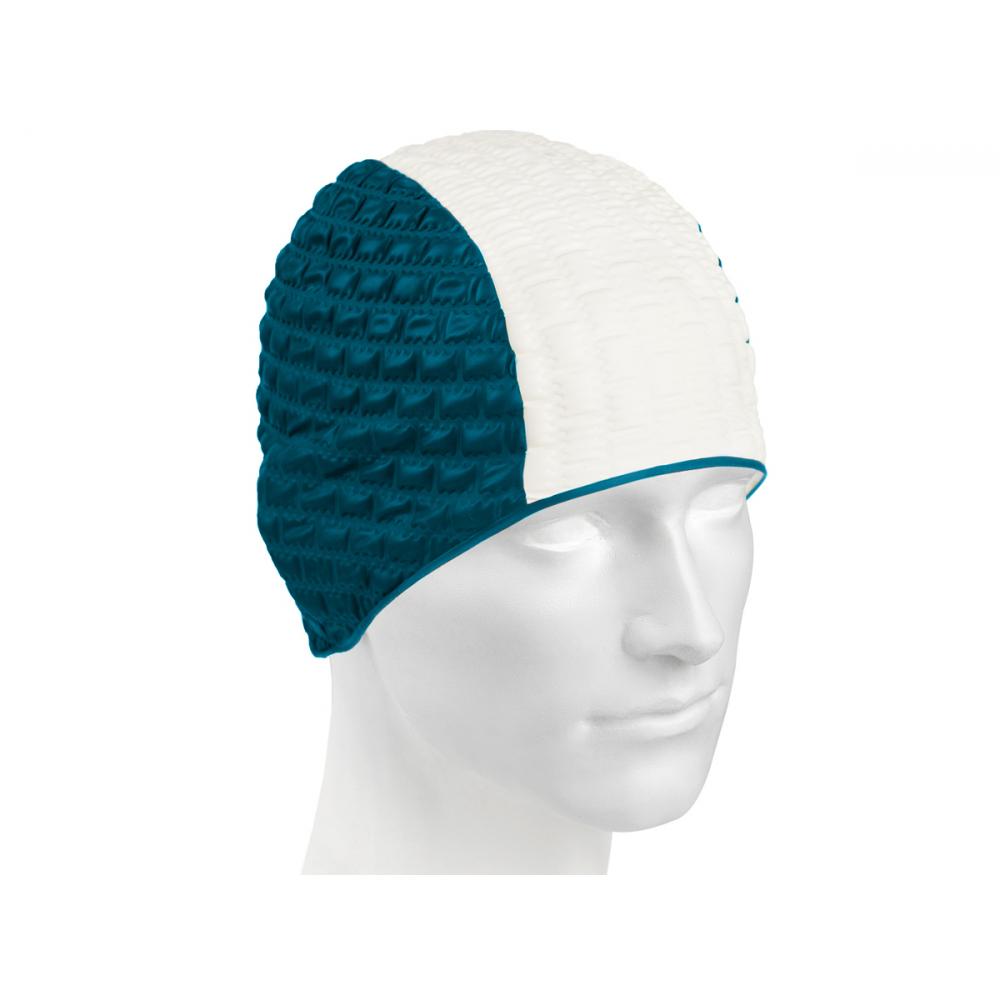Шапочка резиновая CANDY BUBBLE, , Blue/White M0516 05 0 M42W Mad Wave 18-011461