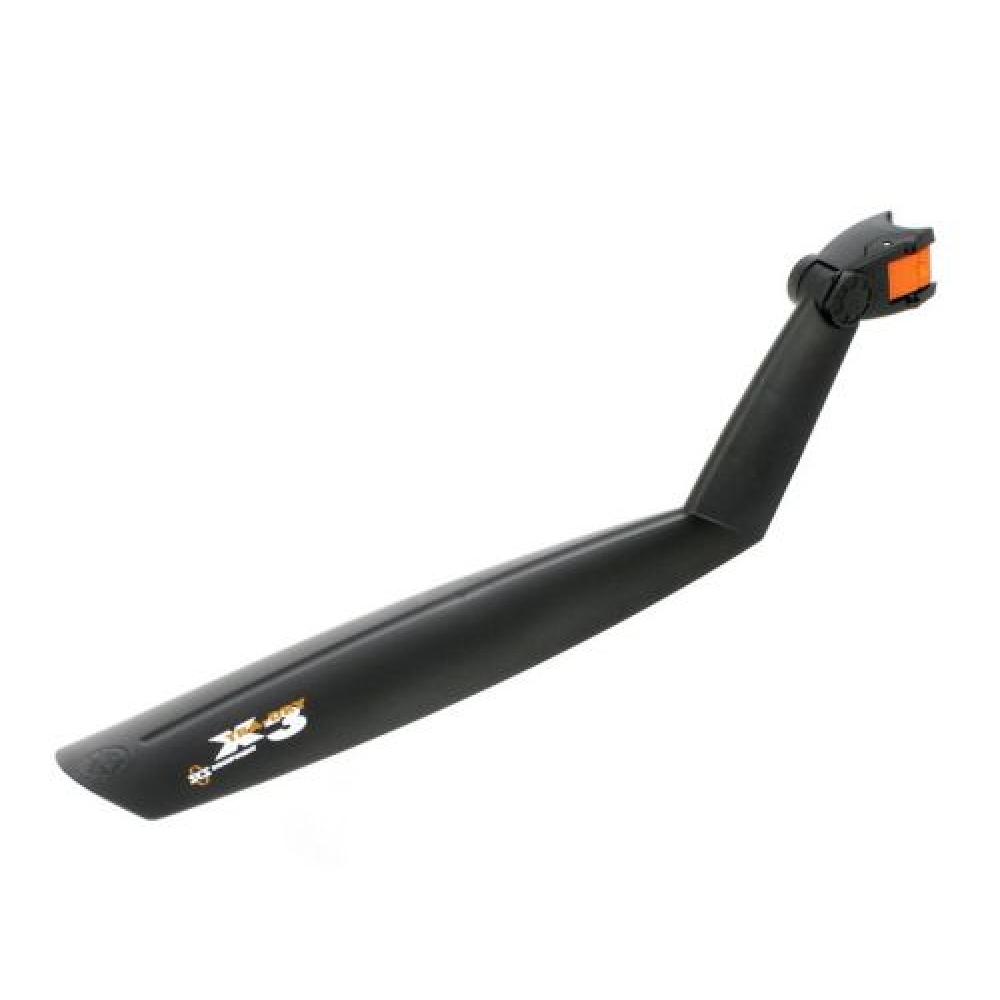 Крыло 0-10076 пластик. SKS-10076 зад. б/съемн. X-Tra-Dry 26", для покрышек 1,75"-2,5", 380мм, 140гр, 0-10076