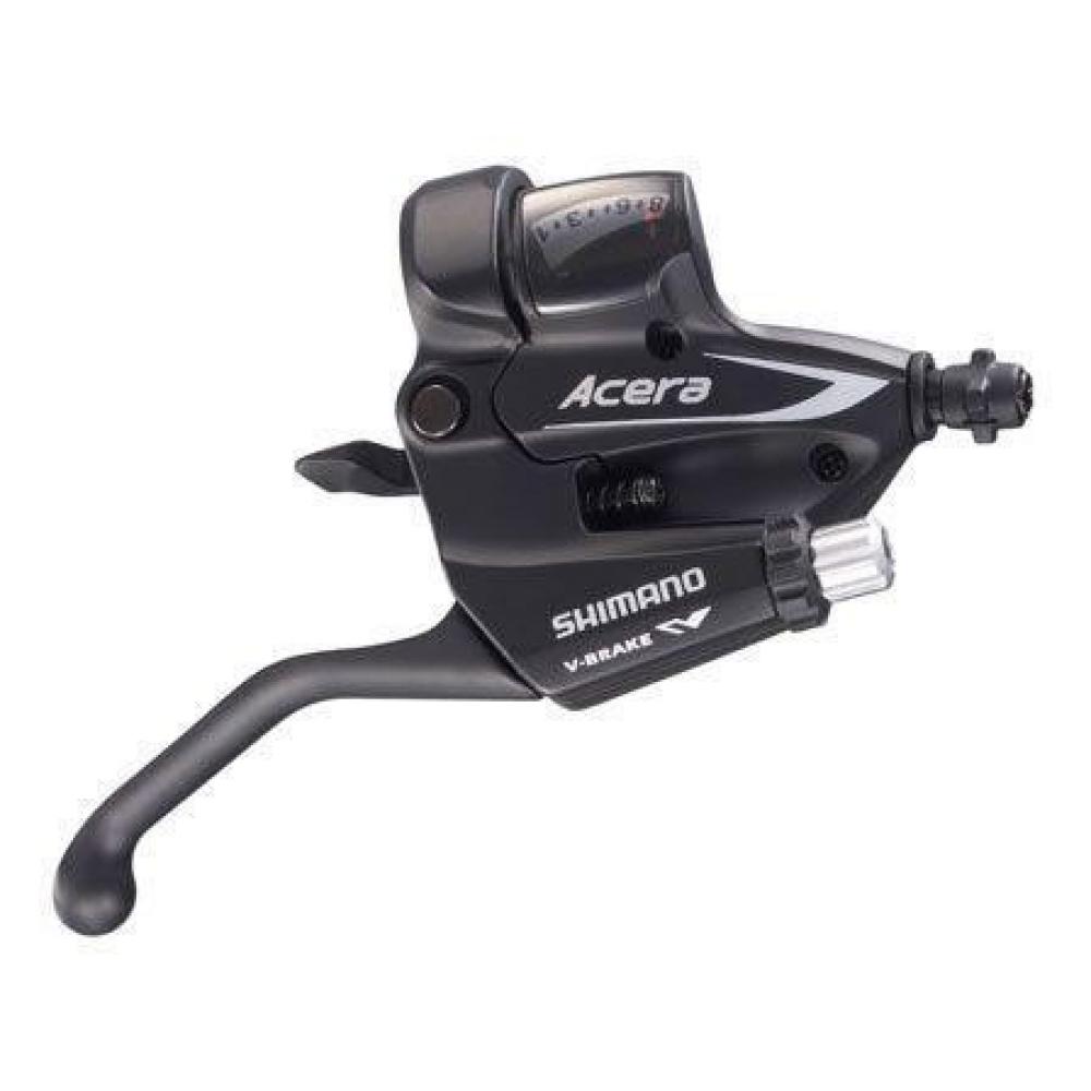Перекл-ль ACERA ASTM360L 2-8103 шифтер+торм. ручка 3скор. левая черная SHIMANO 2-8103