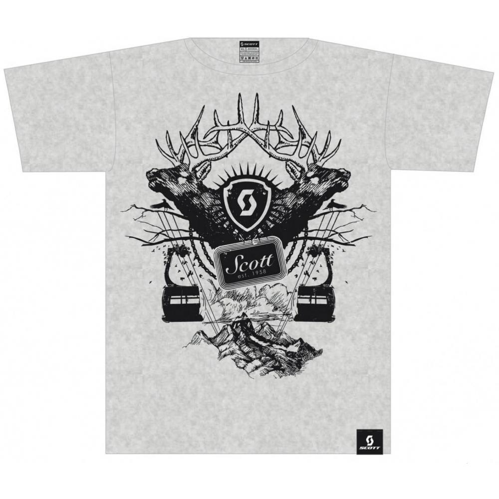 Футболка Scott Lodge2 к/рук athletic heather L 30-219929-AH-L